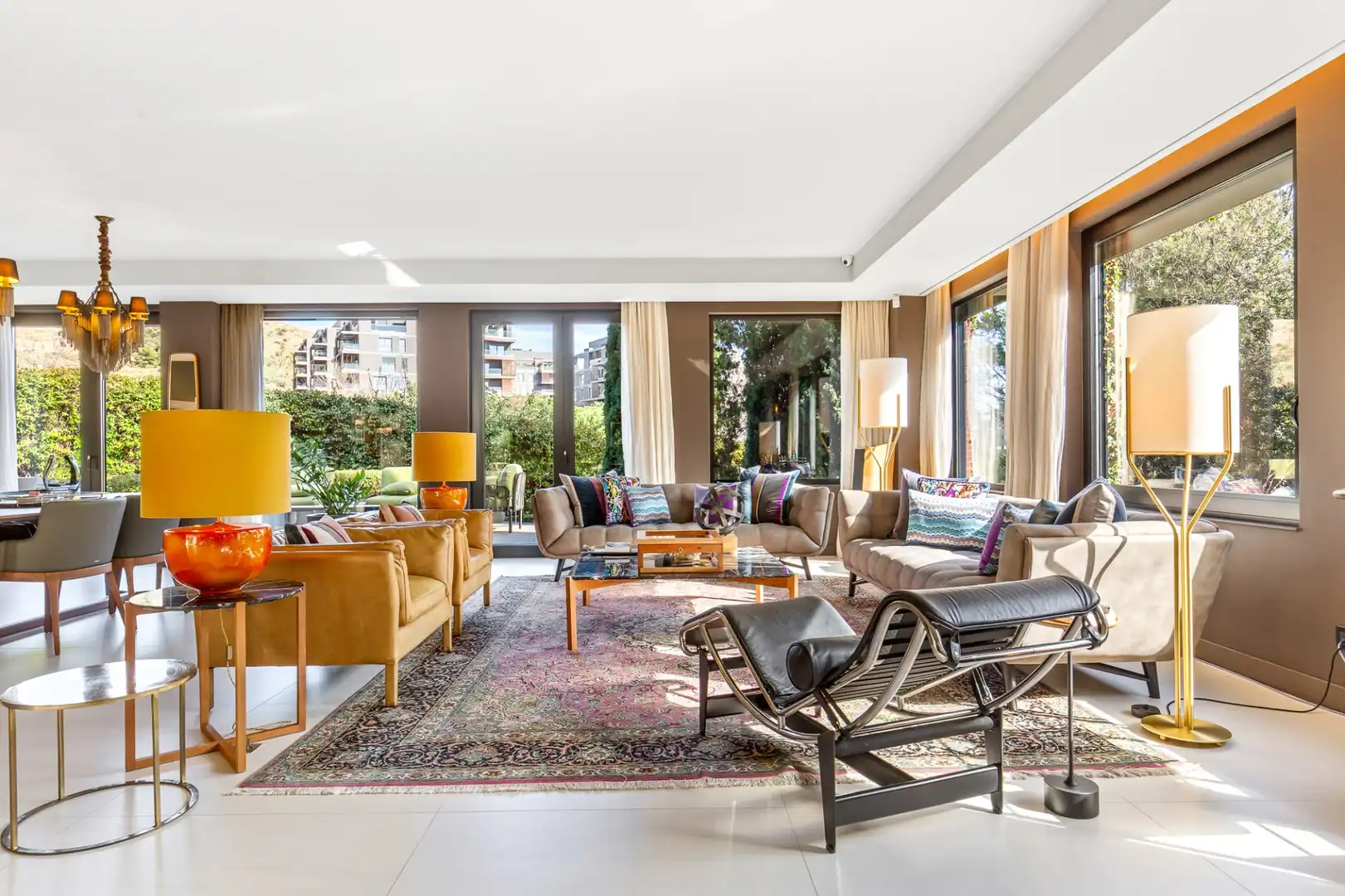 Sala de estar de Casa o chalet en venta en Esplugues de Llobregat con Aire acondicionado, Calefacción y Terraza