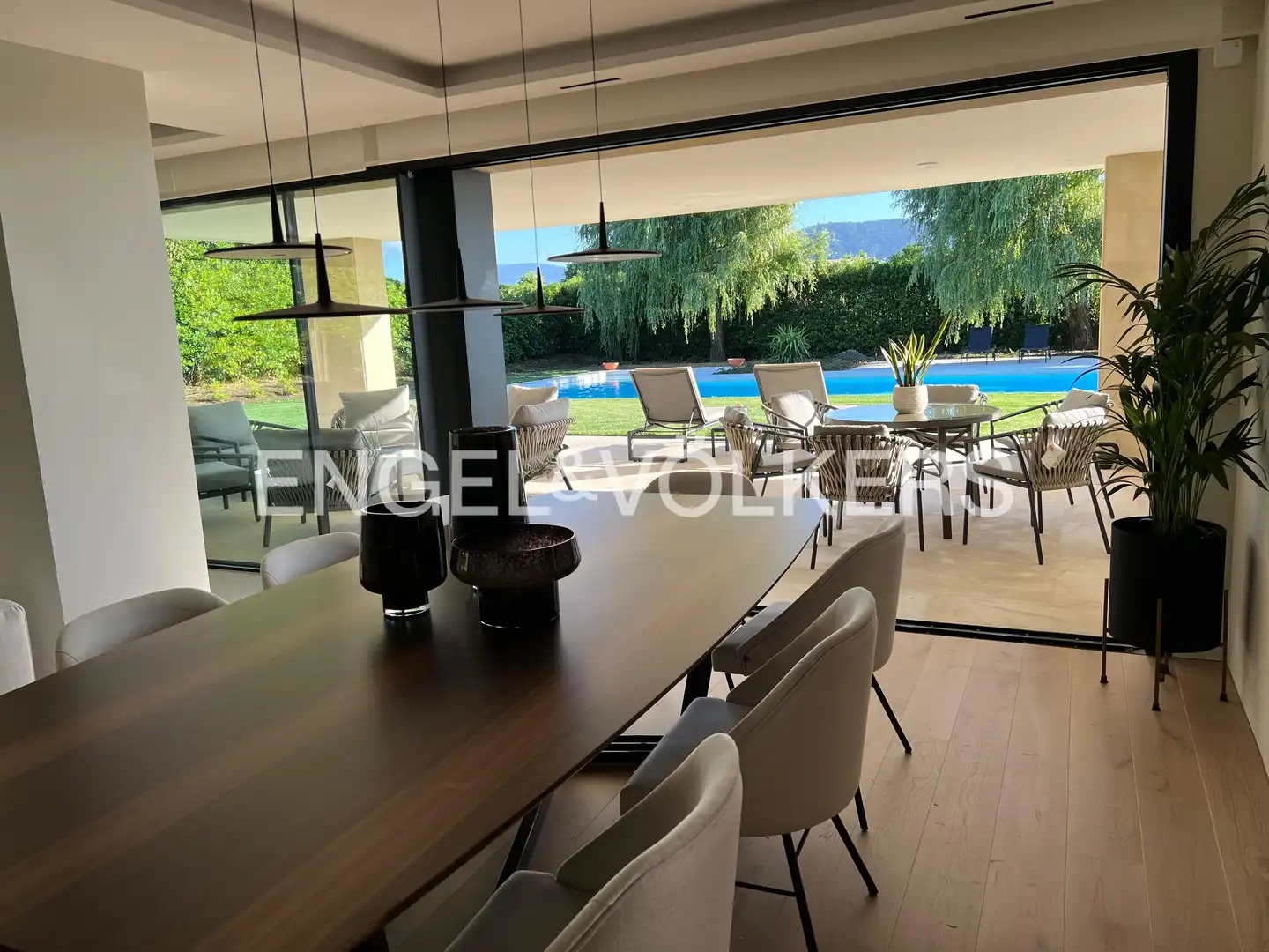 Dining room of Houses for sale in Getxo   with Heating, Private garden and Parquet flooring