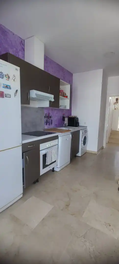 Cocina de Casa adosada en venta en Almensilla con Aire acondicionado, Calefacción y Trastero