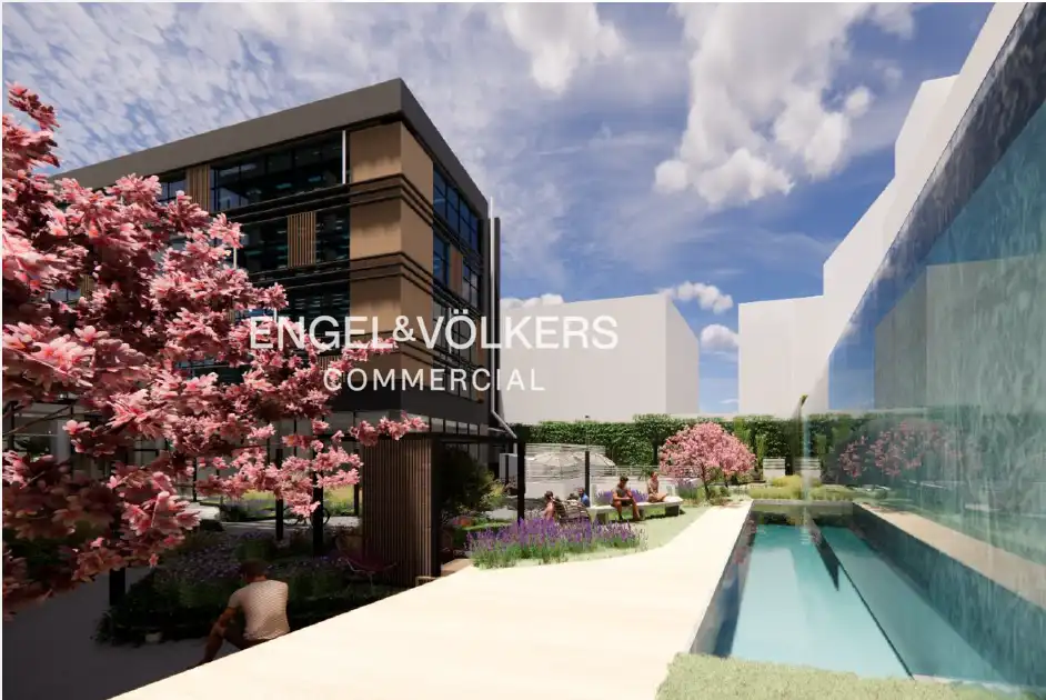Exterior view of Office for rent in Barcelona  with Air Conditioner, Heating and Furnished