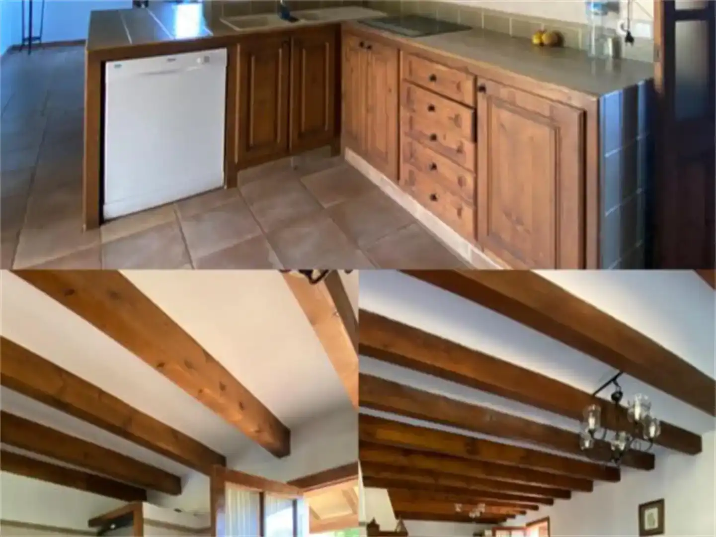 Kitchen of Flat for sale in Inca  with Air Conditioner, Private garden and Swimming Pool