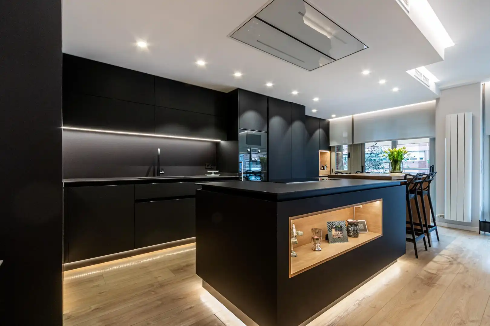 Küche von Wohnung zum Verkauf in Manresa mit Heizung, Parkett und Terrasse