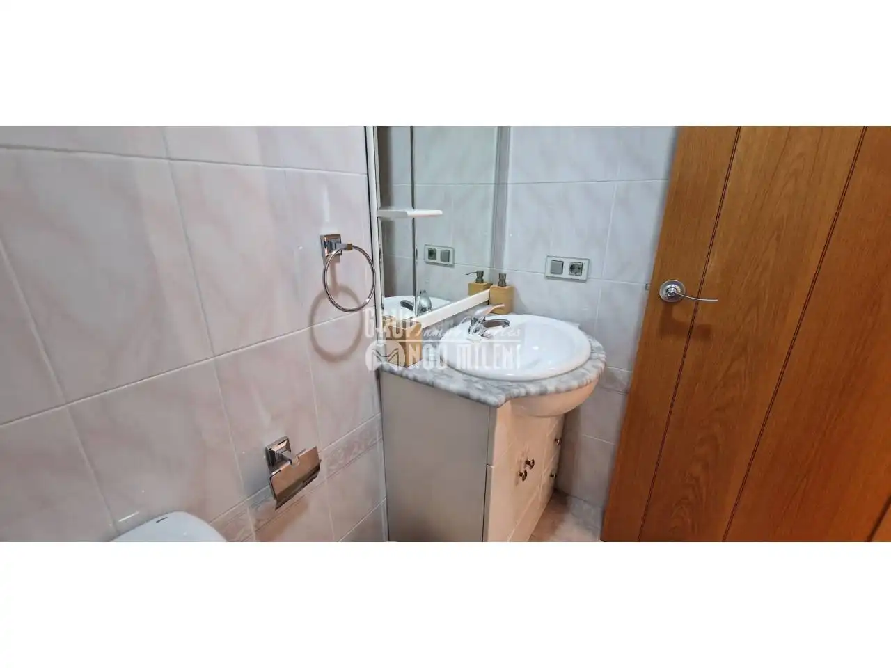 Badezimmer von Wohnung zur Miete in Albal mit Klimaanlage, Heizung und Möbliert