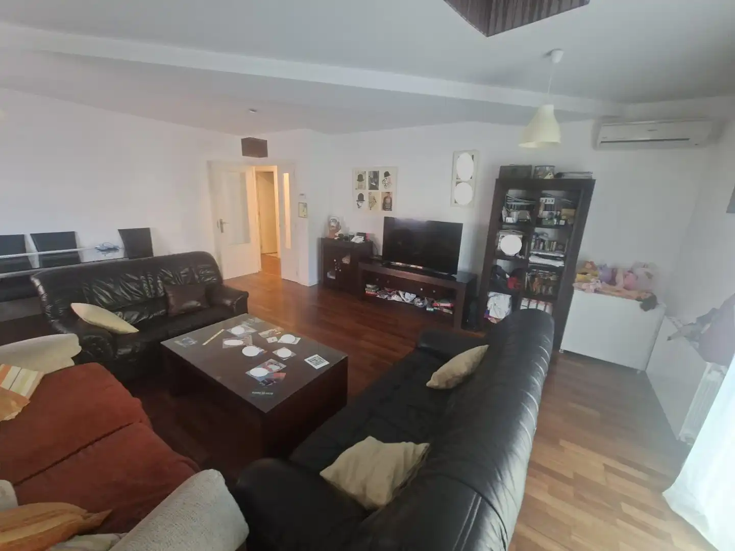 Living room of Flat for sale in Plasencia  with Air Conditioner and Heating