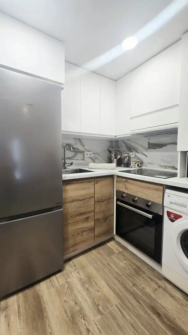 Cocina de Piso de alquiler en Madrid con Aire acondicionado, Calefacción y Terraza