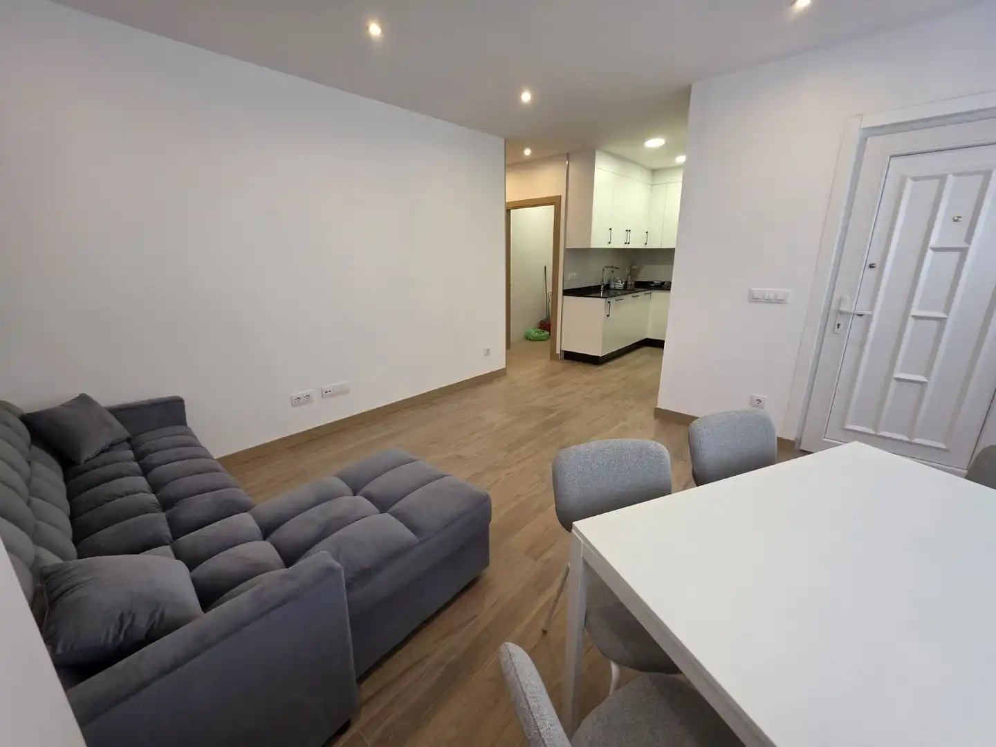 Living room of Flat for rent in A Coruña Capital   with Furnished