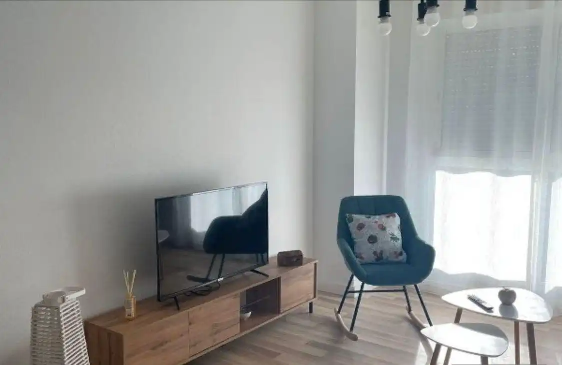 Living room of Apartments for rent in Almería  with Air Conditioner, Heating and Furnished