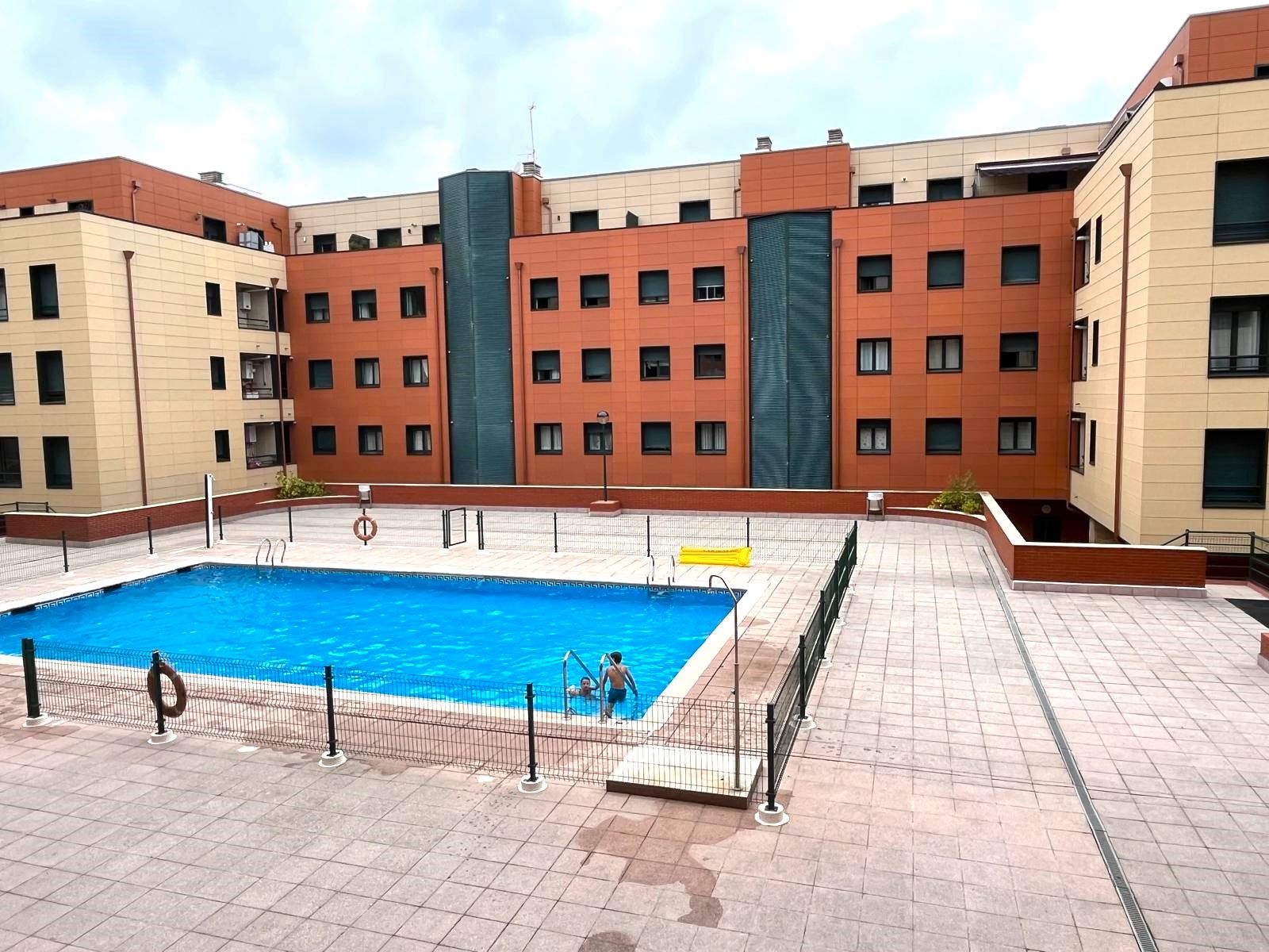 Swimming pool of Flat for sale in Castro-Urdiales  with Heating, Parquet flooring and Storage room