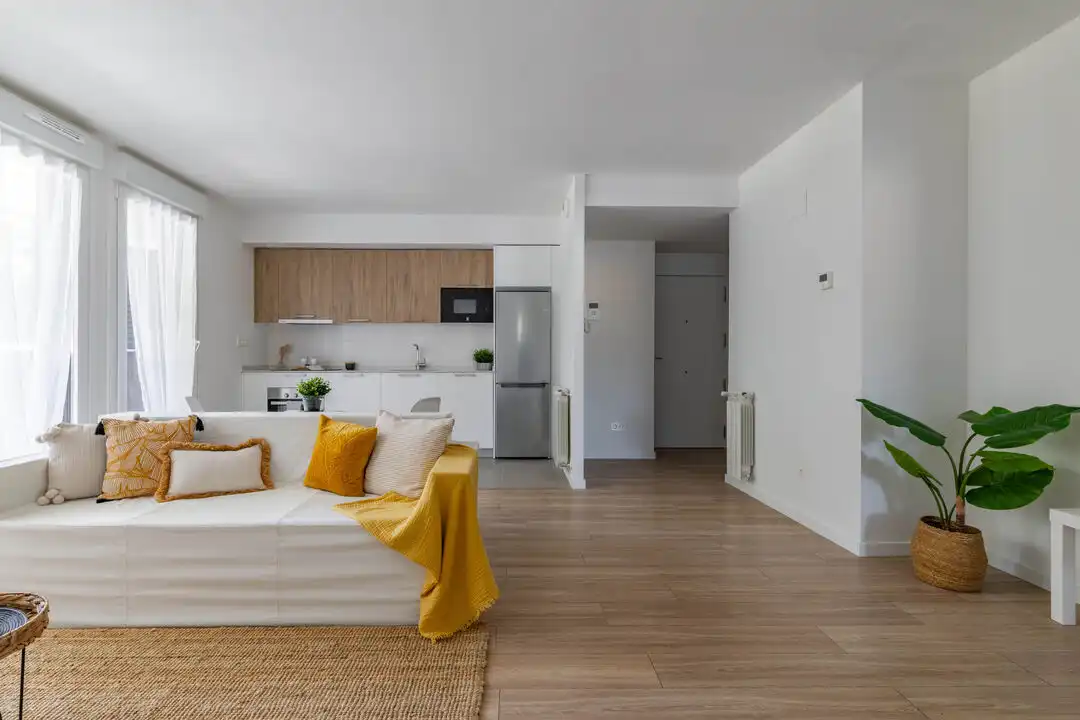 Sala de estar de Piso en venta en Irun  con Calefacción y Terraza