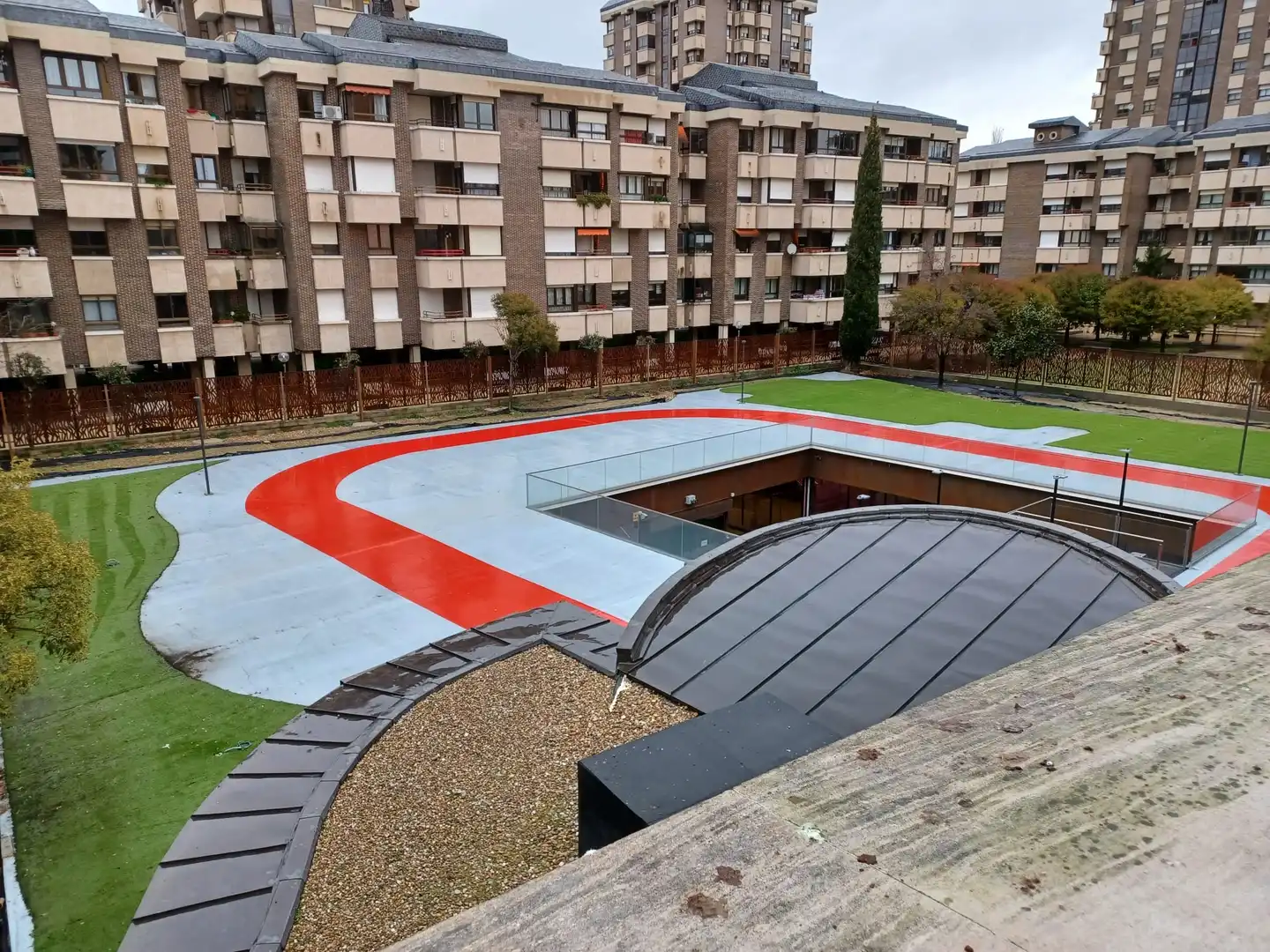 Terraza de Oficina de alquiler en Valladolid con Aire acondicionado y Calefacción