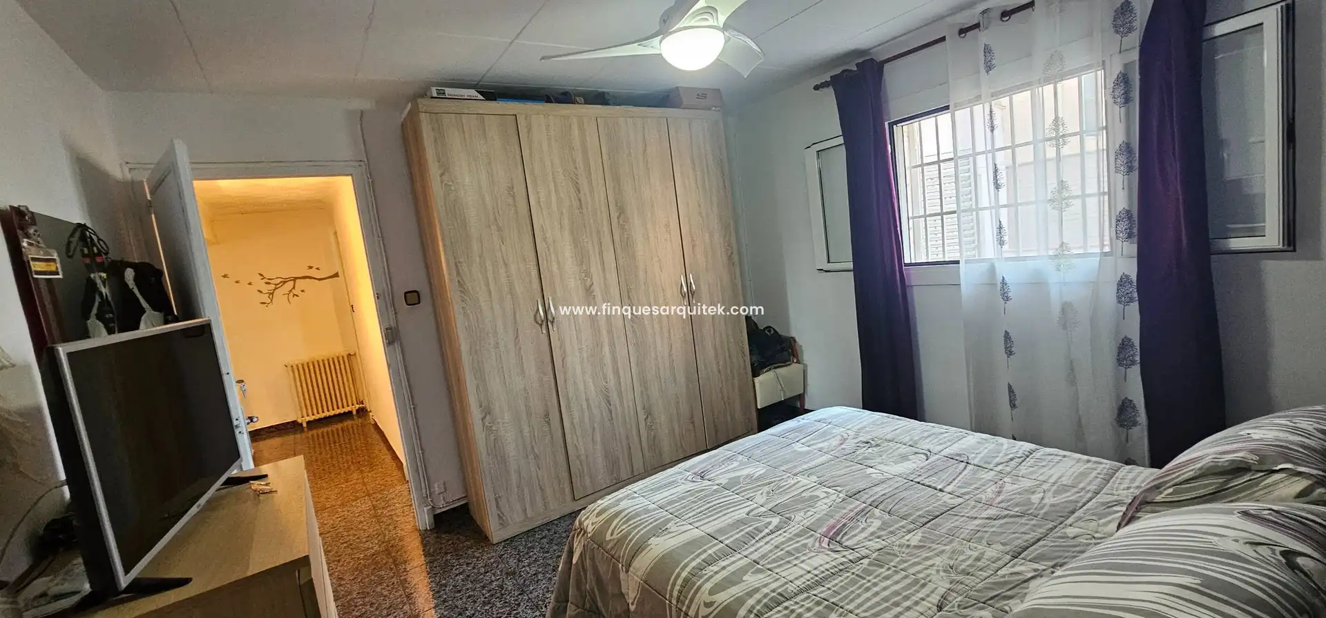 Bedroom of Houses for sale in Lleida  with Air Conditioner, Heating and Terrace