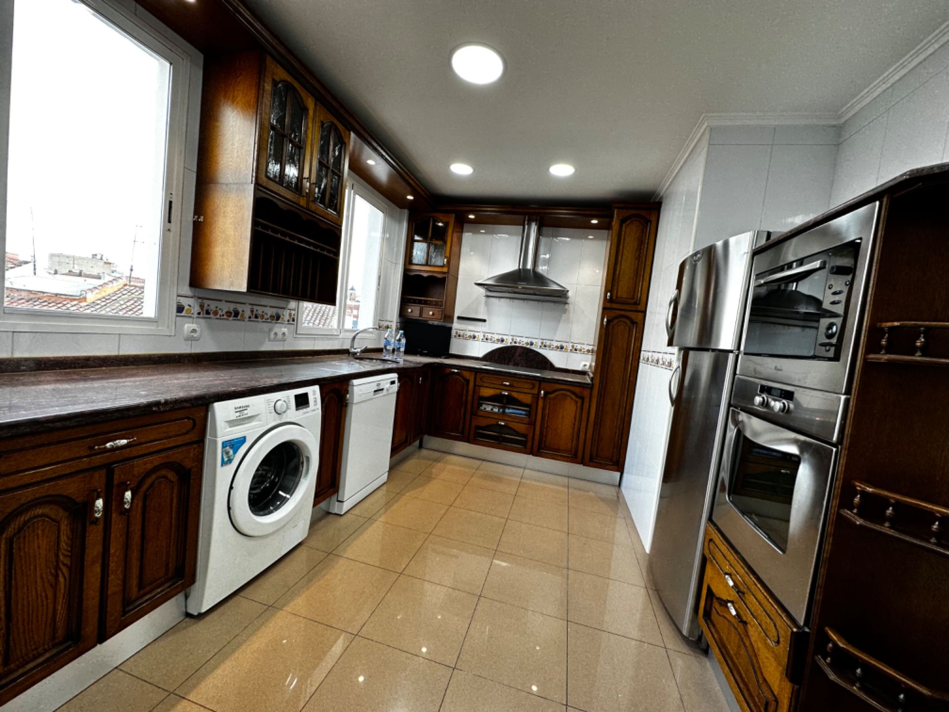 Cuina de Pis en venda en Valladolid Capital amb Calefacció, Parquet i Terrassa