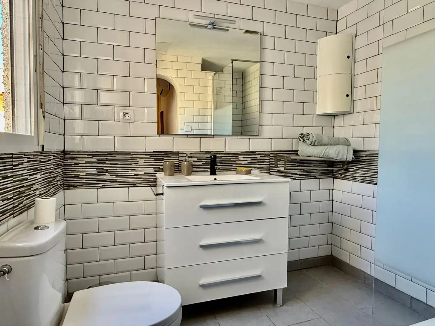 Baño de Casa o chalet en venta en Orxeta con Aire acondicionado, Jardín privado y Terraza