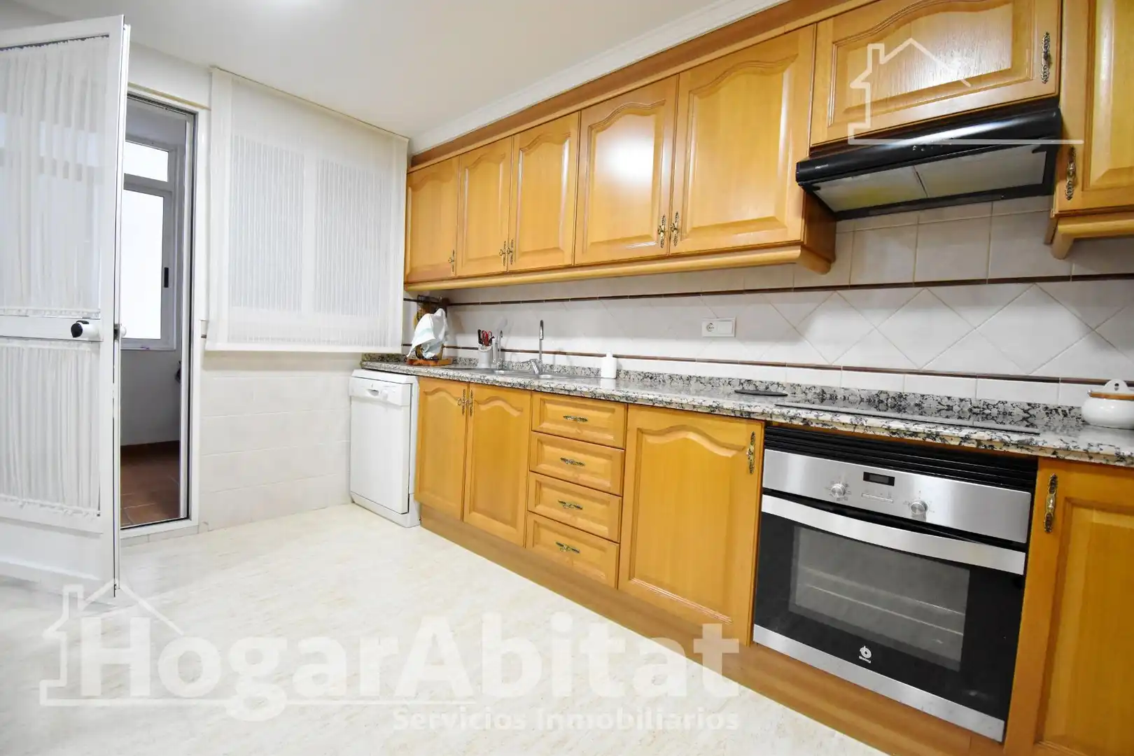 Cocina de Casa adosada en venta en El Real de Gandia con Aire acondicionado, Terraza y Trastero