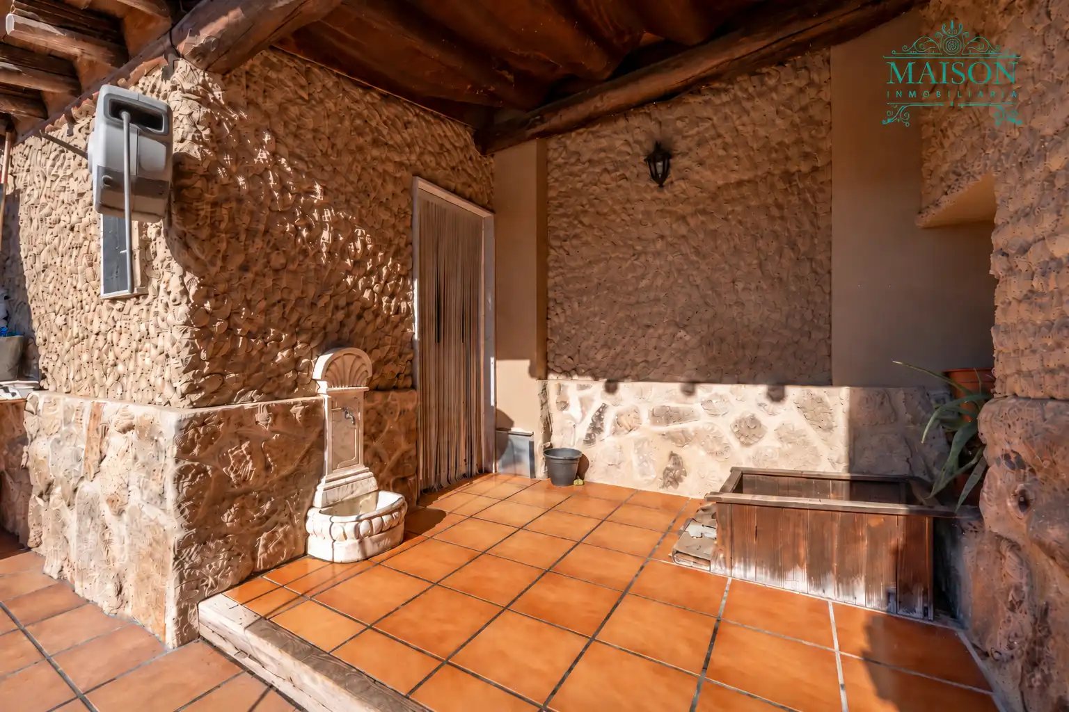 Terraza de Casa adosada en venta en Ribatejada, Madrid