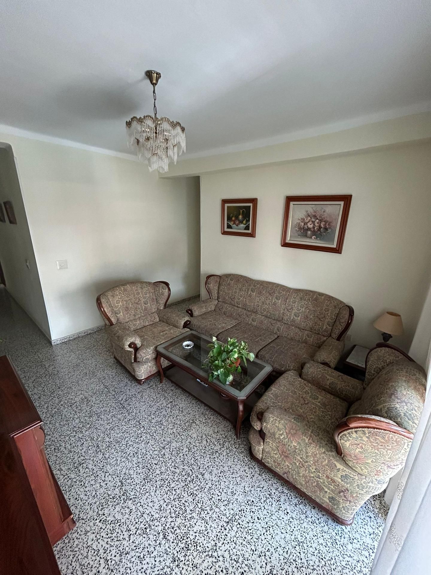 Sala de estar de Piso en venta en Málaga Capital con Terraza