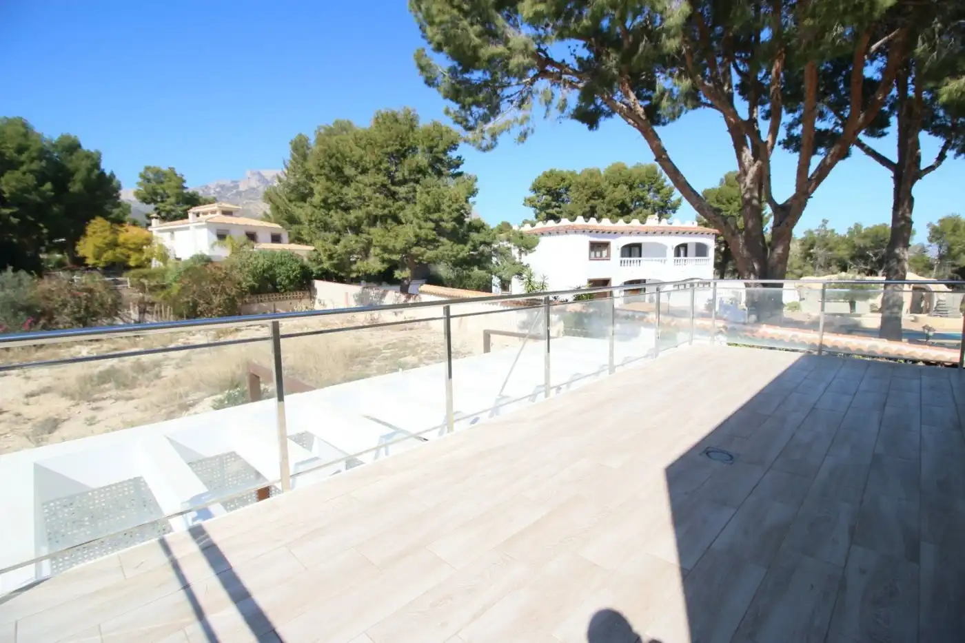 Terraza de Casa o chalet en venta en La Nucia con Aire acondicionado, Calefacción y Jardín privado