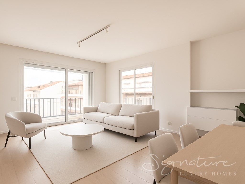 Sala d'estar de Àtic en venda en Sant Cugat del Vallès amb Aire condicionat, Terrassa i Piscina