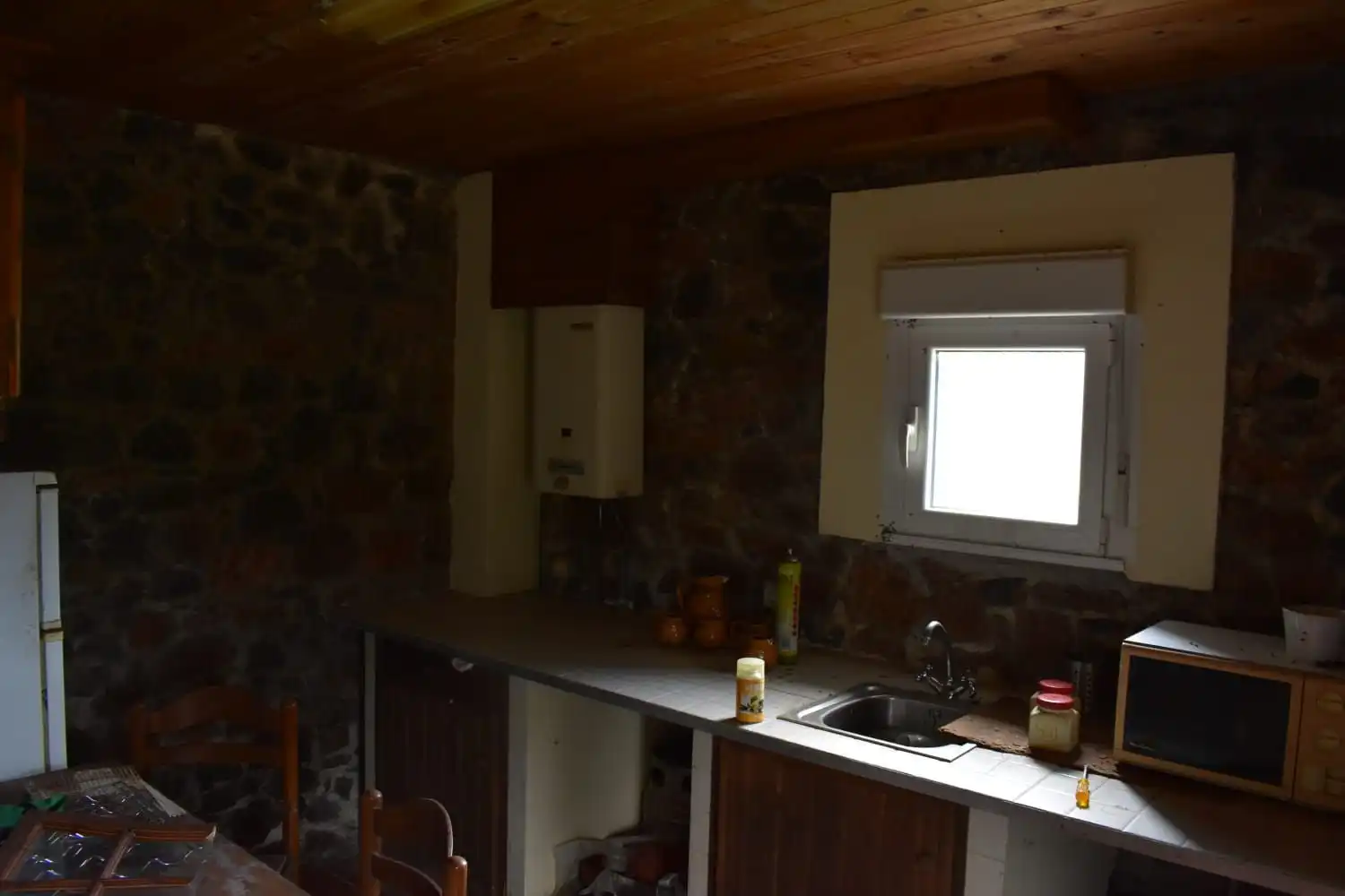 Cuina de Casa o xalet en venda en Piloña amb Jardí privat i Terrassa