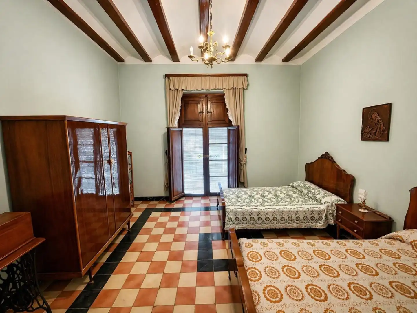 Dormitori de Casa adosada en venda en Aielo de Malferit amb Calefacció, Terrassa i Traster