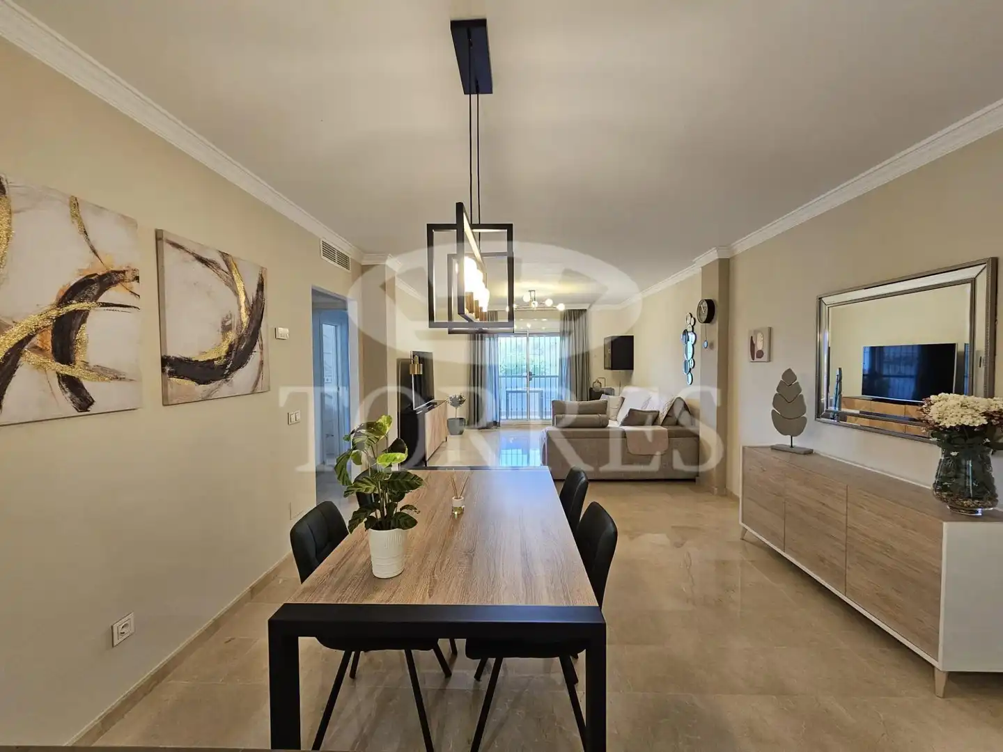 Esszimmer von Wohnung zur Miete in Mijas mit Terrasse, Möbliert und Gemeinschaftspool