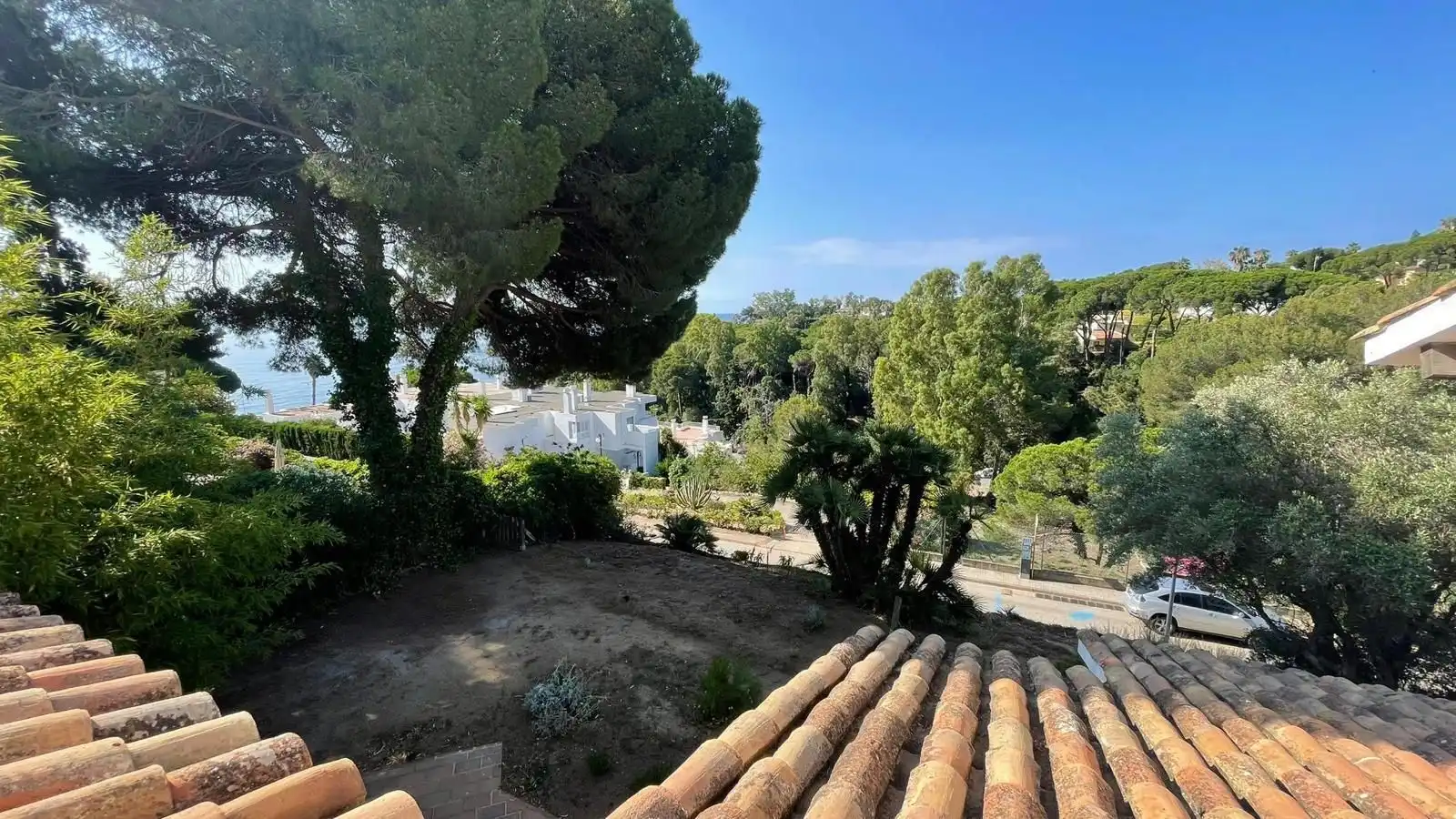 Garden of Houses for sale in Blanes  with Air Conditioner, Heating and Community pool