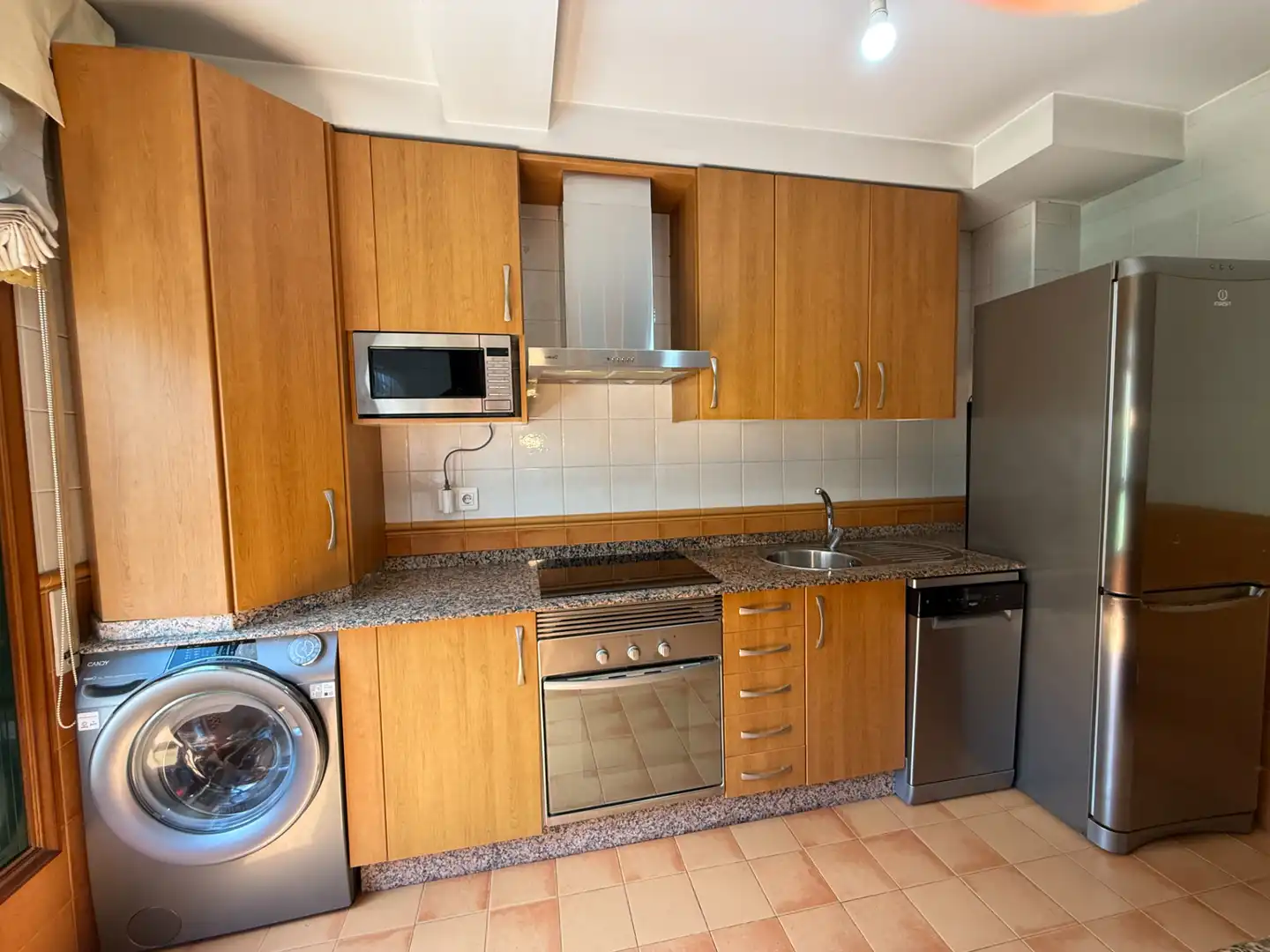 Kitchen of Flat for sale in Cangas   with Heating, Parquet flooring and Storage room