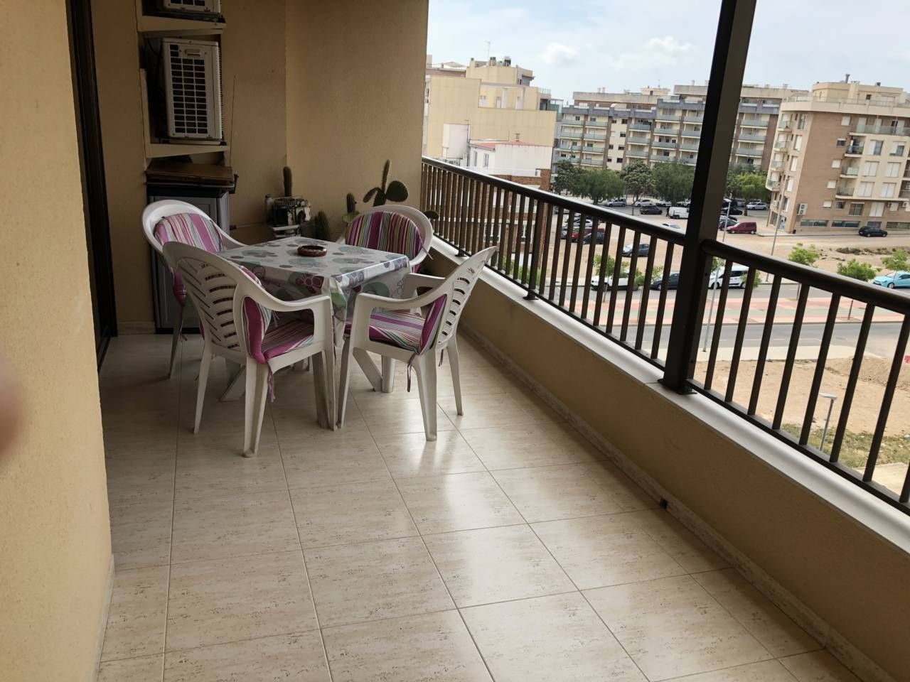 Balcony of Flat for sale in Sant Carles de la Ràpita  with Air Conditioner, Heating and Terrace