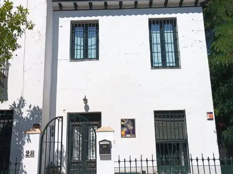 Exterior view of Flat for sale in Sevilla  with Private garden