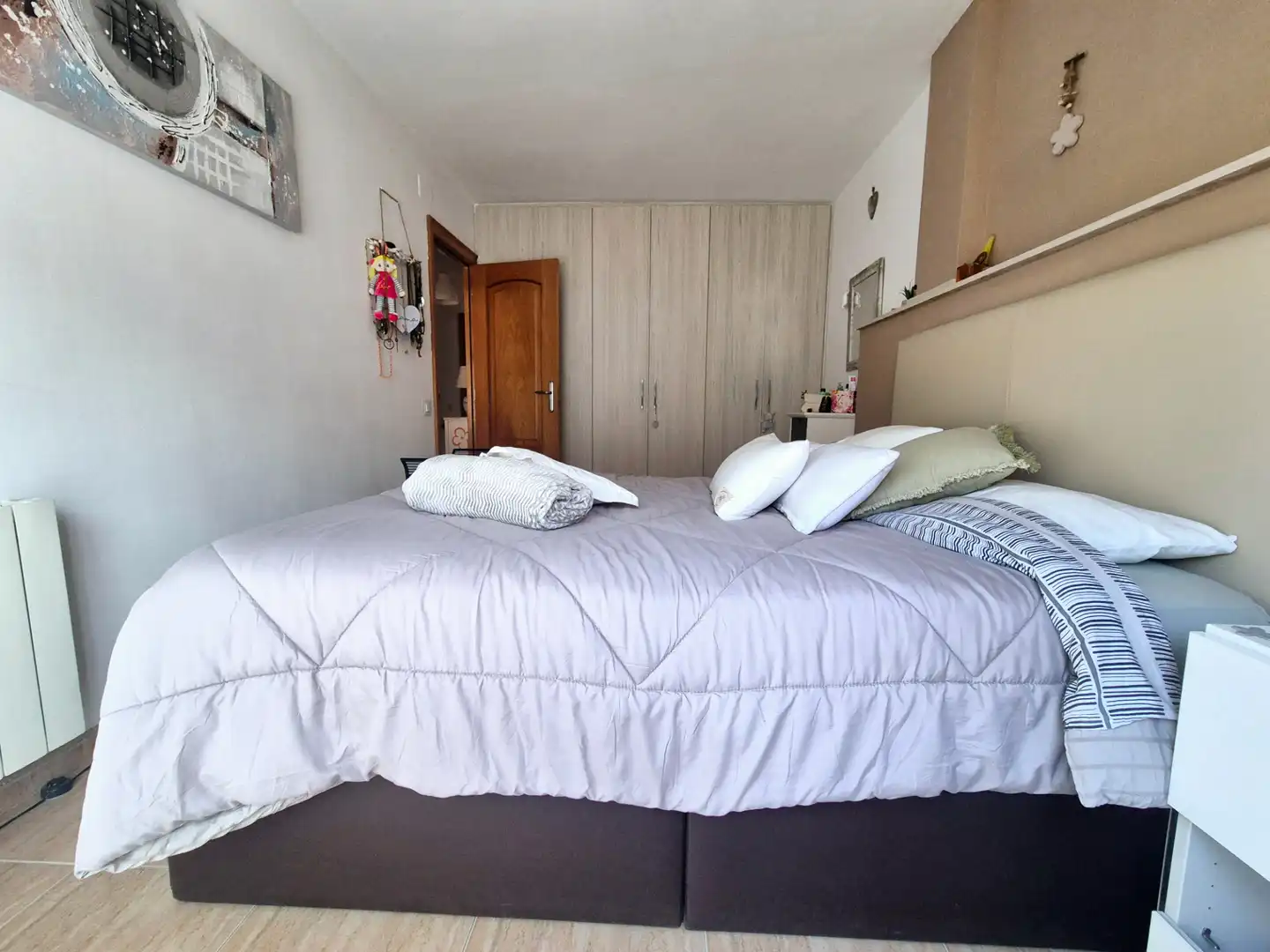 Habitación de Casa adosada en venta en Malgrat de Mar con Aire acondicionado, Calefacción y Jardín privado