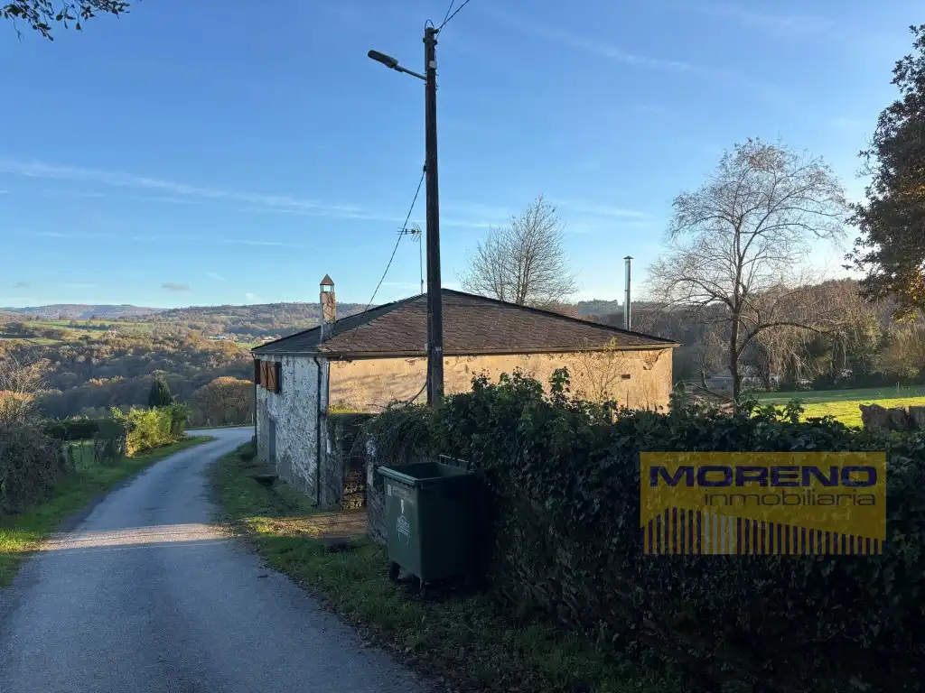 Vista exterior de Finca rústica en venda en Sarria