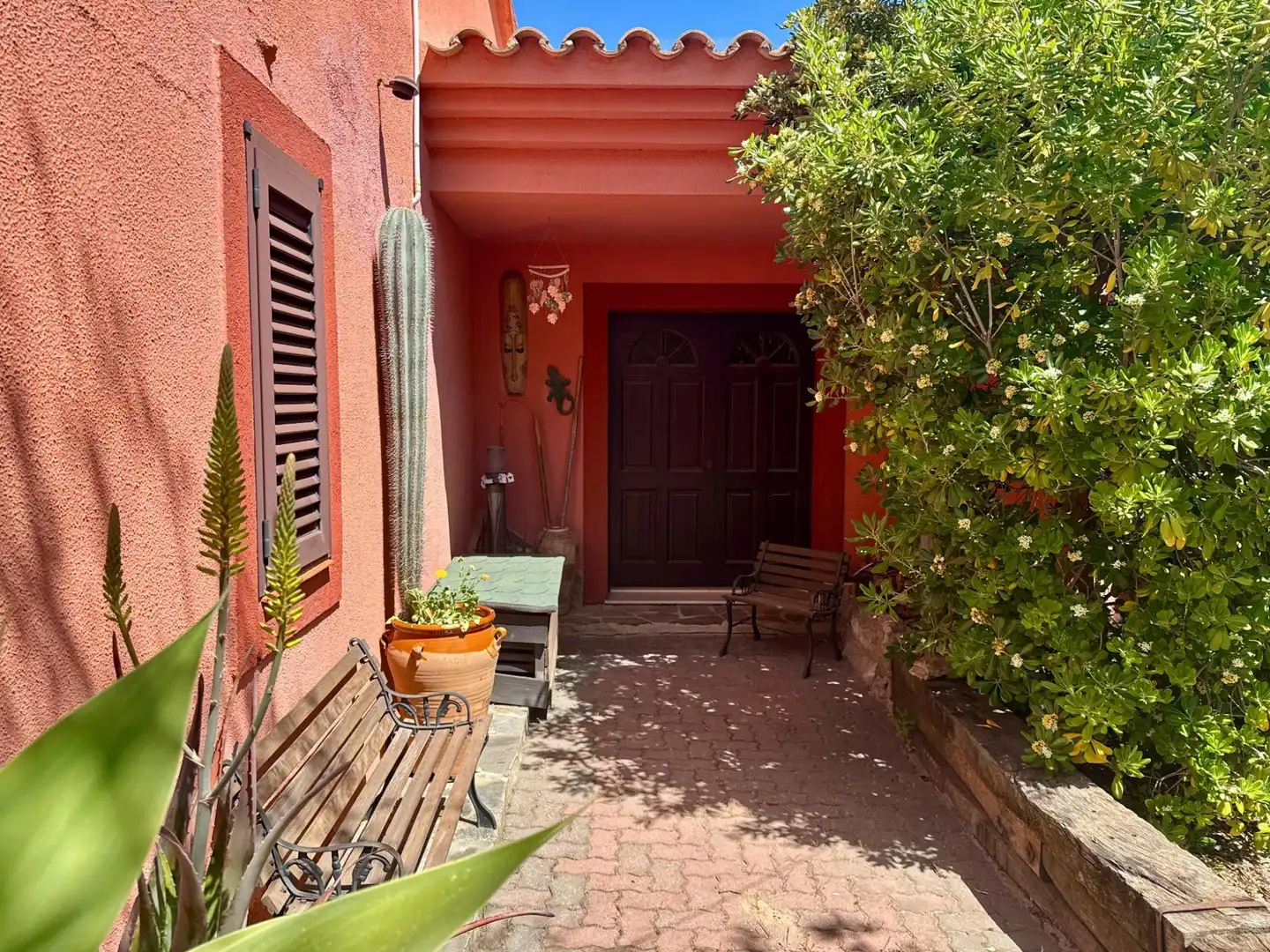 Vista exterior de Casa o xalet en venda en Olivella amb Calefacció, Jardí privat i Terrassa