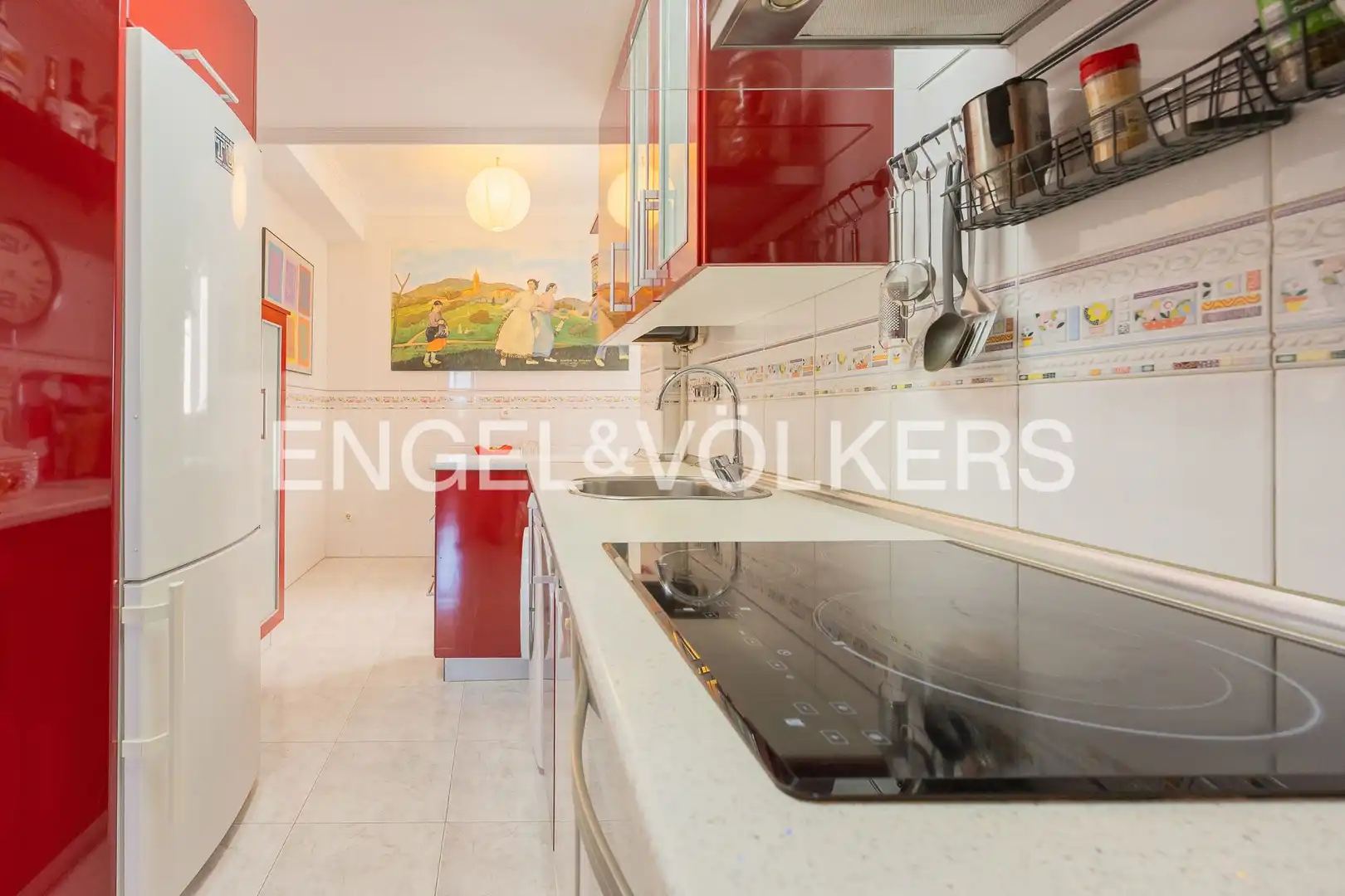 Küche von Wohnung zum Verkauf in Berango mit Heizung und Terrasse