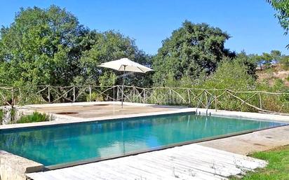 Swimming pool of Country house to rent in Son Servera  with Air Conditioner, Heating and Private garden