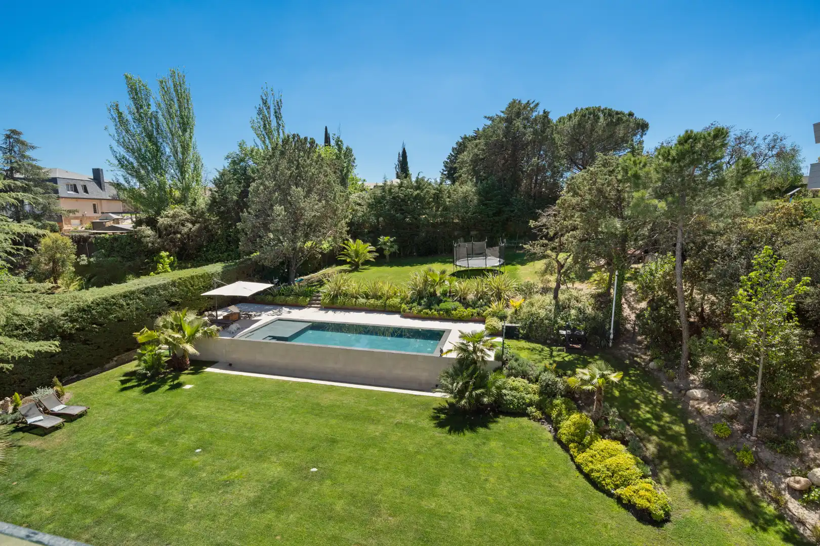 Jardín de Casa o chalet en venta en Las Rozas de Madrid con Aire acondicionado, Calefacción y Jardín privado