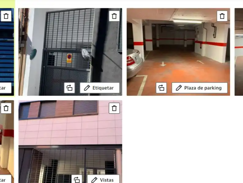 Parking of Garage for rent in  Madrid Capital  with Alarm