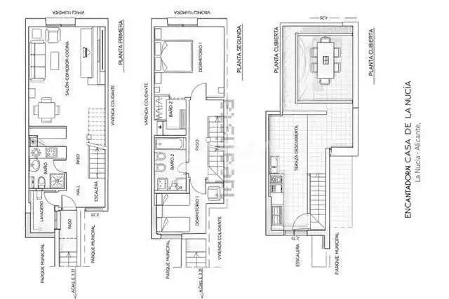 Finca rústica en venta en La Nucia Pueblo