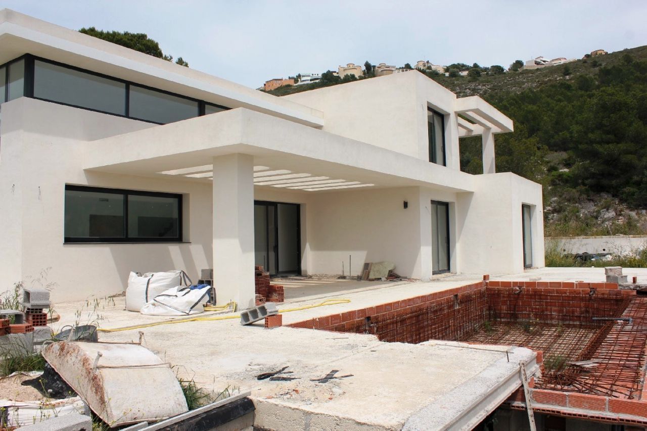 Exterior view of House or chalet for sale in Moraira  with Private garden and Swimming Pool