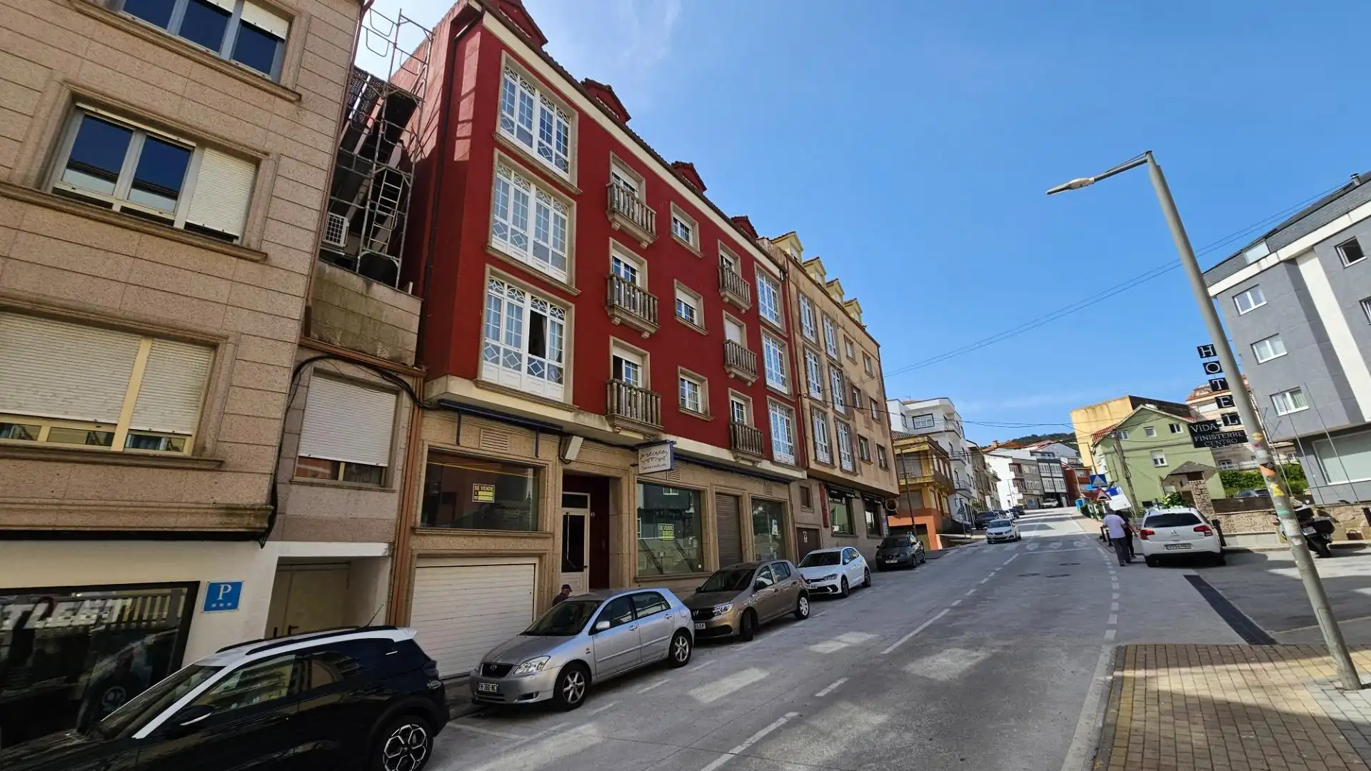 Exterior view of Flat for sale in Fisterra  with Heating, Storage room and Balcony