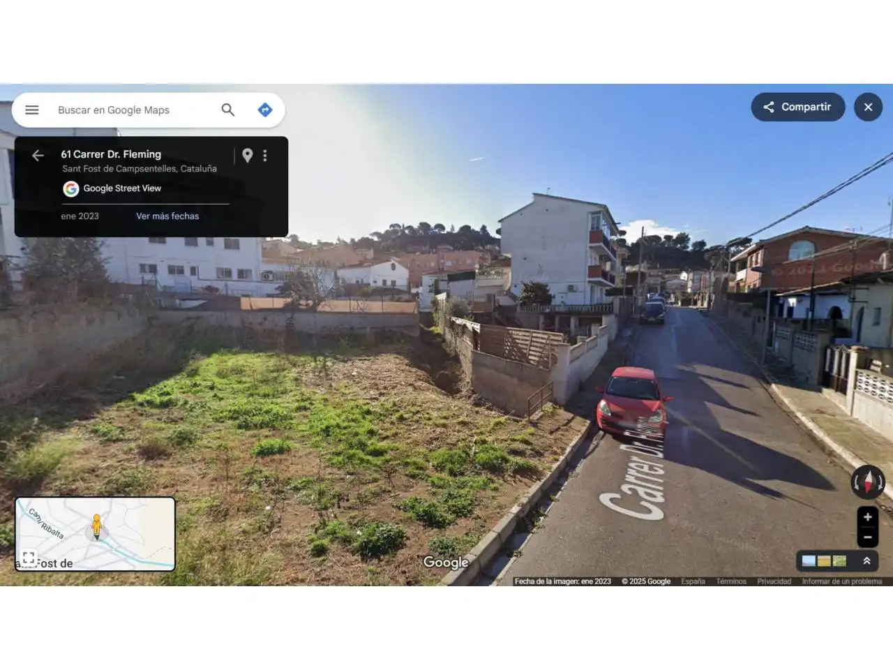 Exterior view of Residential for sale in Sant Fost de Campsentelles