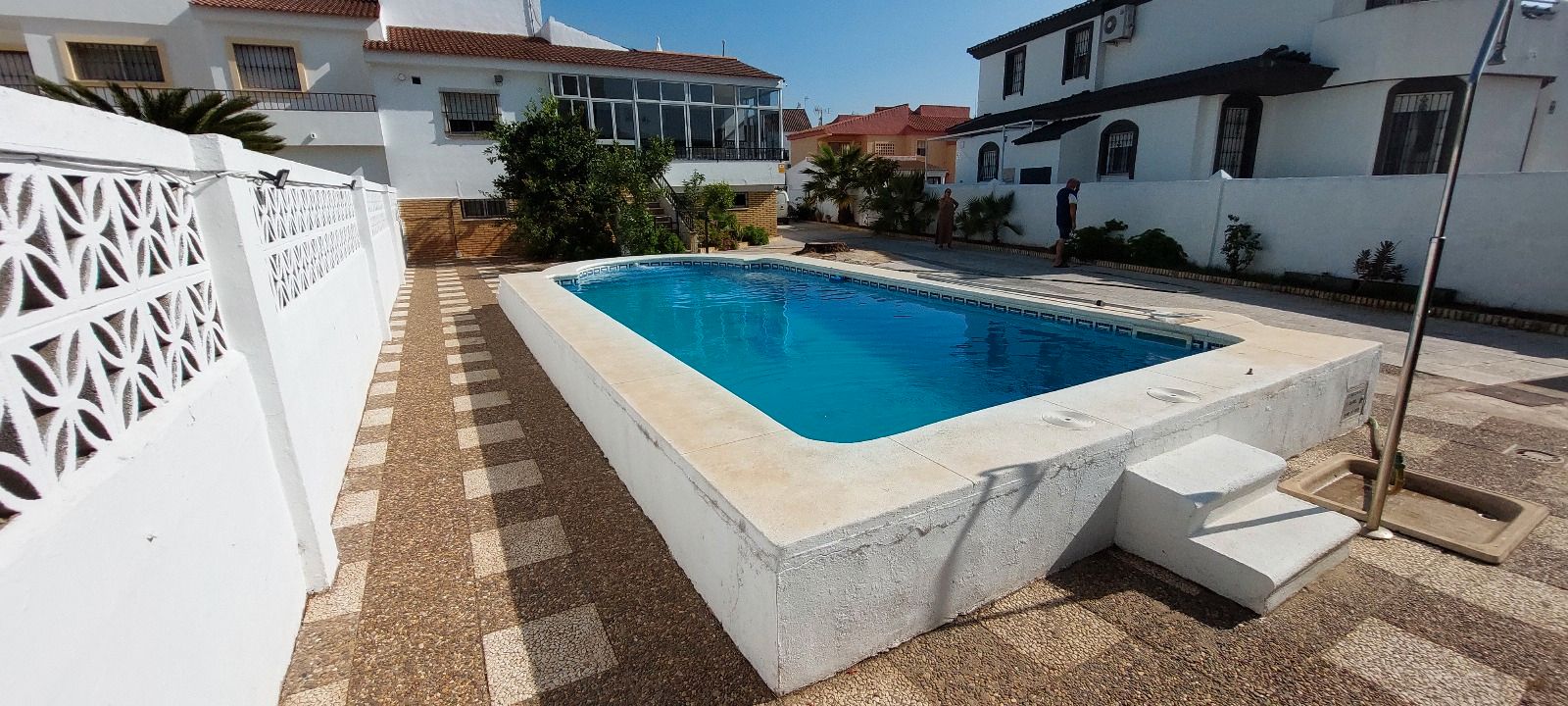Swimming pool of House or chalet to rent in La Antilla  with Private garden, Terrace and Swimming Pool