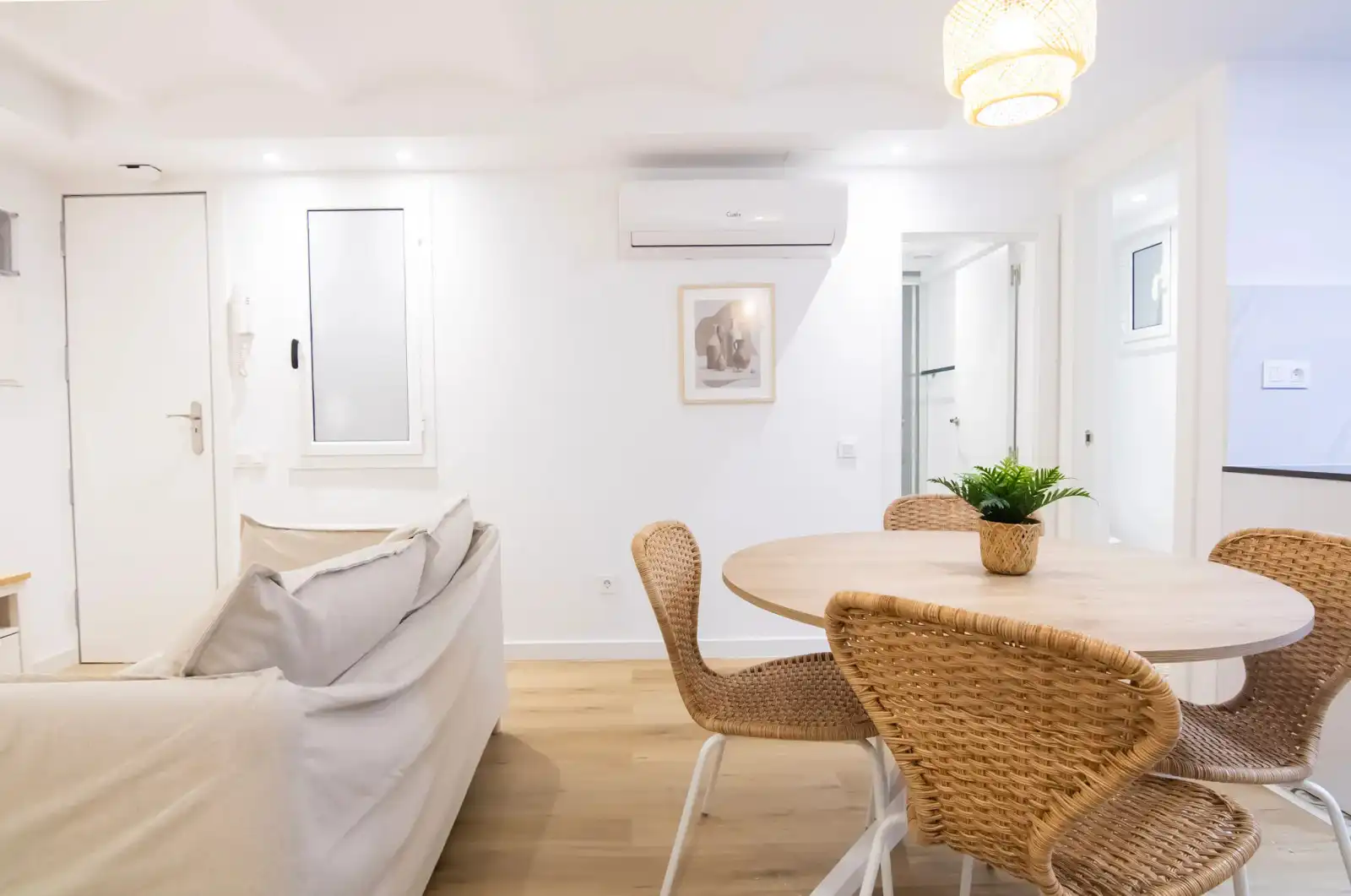 Living room of Flat for rent in Sants - Montjuïc