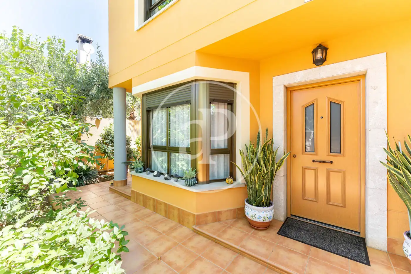 Vista exterior de Casa adosada en venta en  Palma de Mallorca con Aire acondicionado, Calefacción y Jardín privado