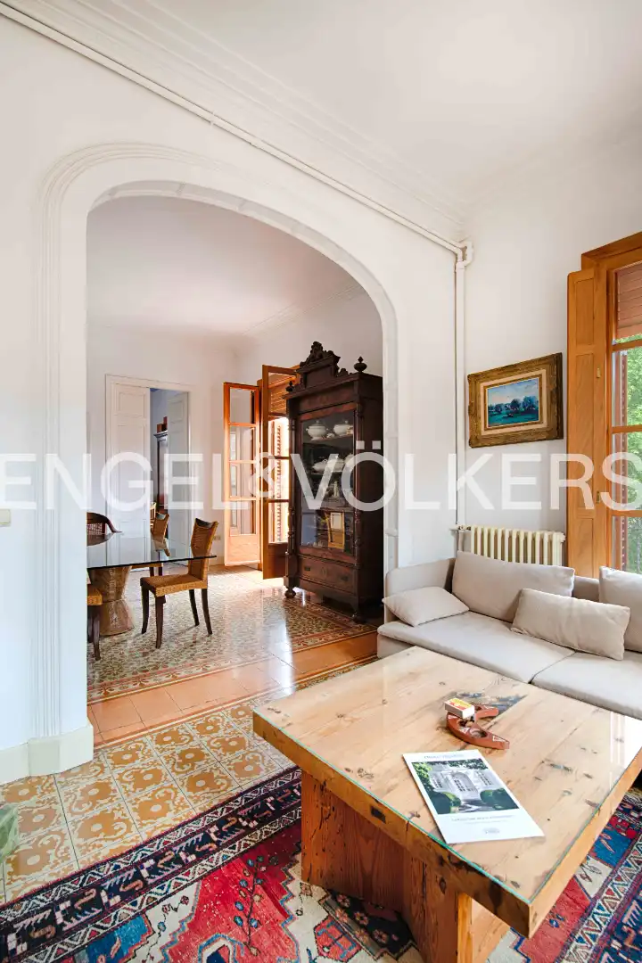 Sala de estar de Piso en venta en Figueres con Calefacción y Balcón