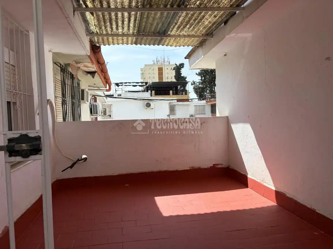 Terraza de Casa adosada en venta en Sevilla con Aire acondicionado