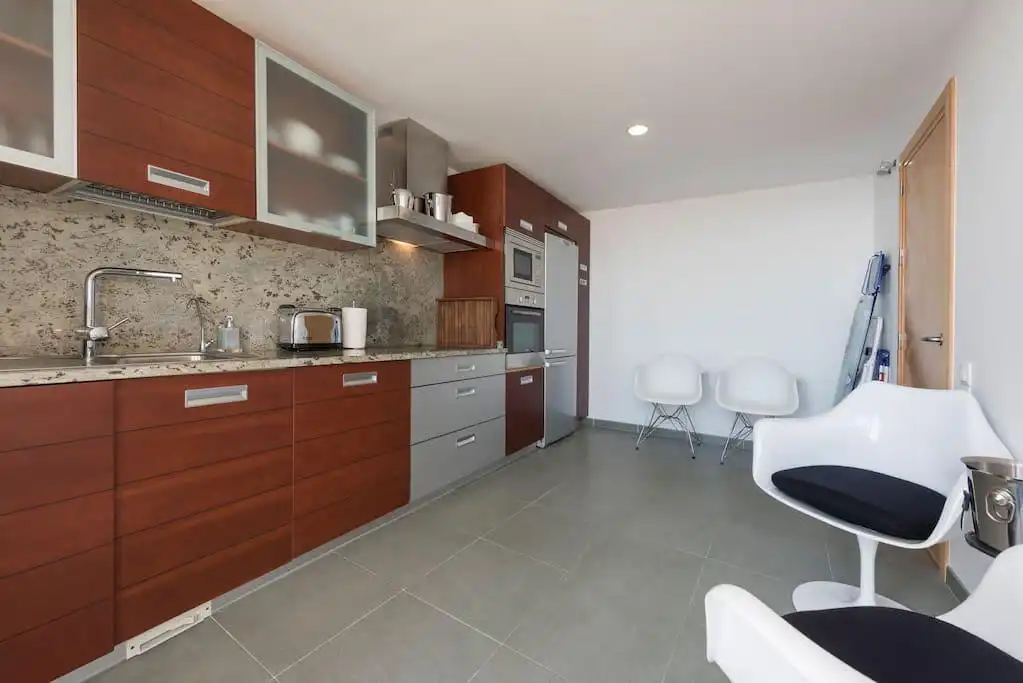Kitchen of Duplexes for rent in Marbella  with Air Conditioner, Heating and Terrace