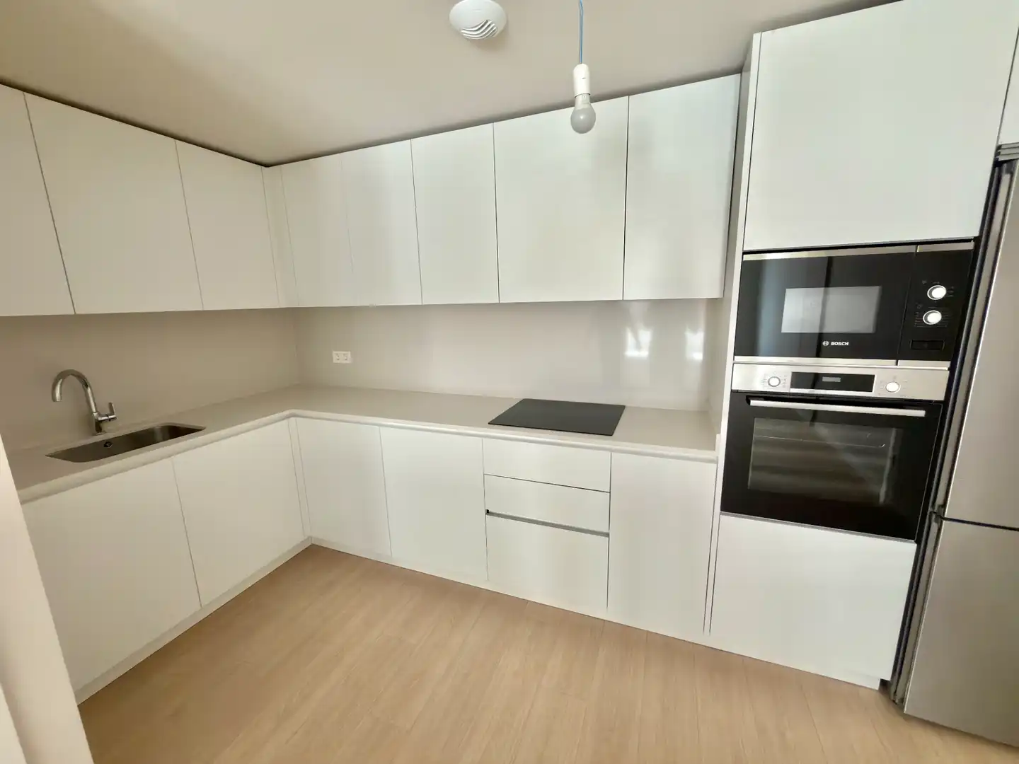 Kitchen of Flat for sale in Valencia  with Air Conditioner, Parquet flooring and Terrace