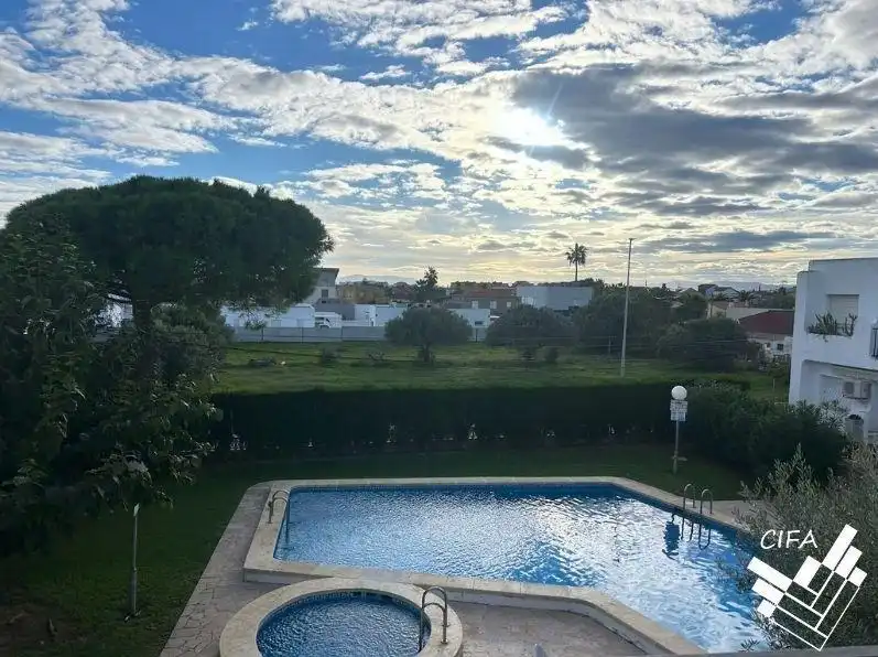 Jardí de Apartament en venda en Vinaròs amb Aire condicionat, Calefacció i Moblat