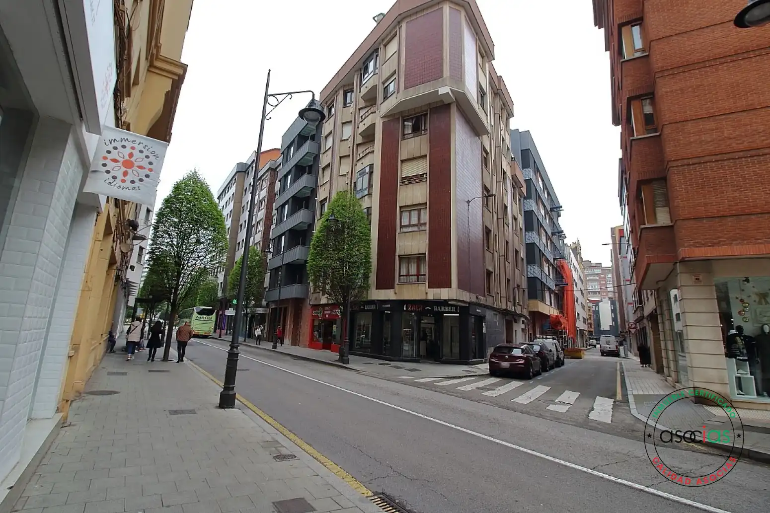 Vista exterior de Ático en venta en Gijón  con Calefacción, Parquet y Terraza