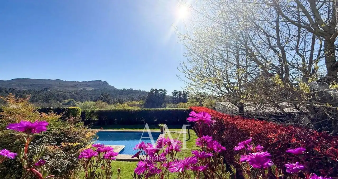 Jardín de Casa o chalet en venta en Vigo  con Calefacción, Jardín privado y Terraza